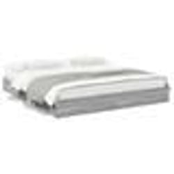 vidaXL Cadre de lit avec tiroirs sans matelas sonoma gris 180x200 cm - 180 x 200 cm