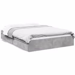 Ajoutez une touche moderne à votre chambre à coucher avec ce cadre de lit avec tiroirs ! Il apportera une touche pratique et  ...