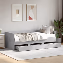 VidaXL 3280814 canapé lit sofa Gris