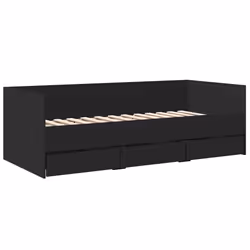 VidaXL 3280819 canapé lit sofa Noir