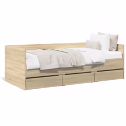 VidaXL 3280820, lit sofa, Chêne, Bois, 2030 mm, 930 mm, 650 mm