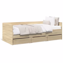 VidaXL 3280827, lit sofa, Chêne, Bois, 1930 mm, 930 mm, 650 mm