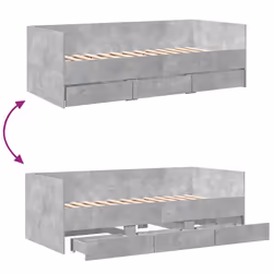 VidaXL 3280828 canapé lit sofa Gris - Vue supplémentaire 8