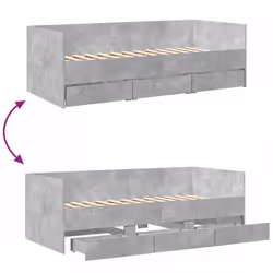 VidaXL 3280835 canapé lit sofa Gris - Vue supplémentaire 7