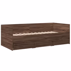 VidaXL 3280838, lit sofa, Marron, Chêne, Bois, 1930 mm, 780 mm, 650 mm