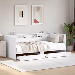 VidaXL 3280839 canapé lit sofa Blanc
