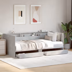 VidaXL 3280842 canapé lit sofa Gris
