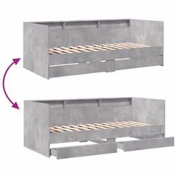 VidaXL 3280842 canapé lit sofa Gris - Vue supplémentaire 8