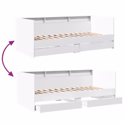 VidaXL 3280846 canapé lit sofa Blanc - Vue supplémentaire 6