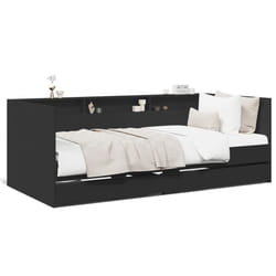 VidaXL 3280847 canapé lit sofa Noir