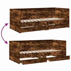 VidaXL 3280850 canapé lit sofa Chêne - Vue supplémentaire 8