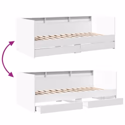 VidaXL 3280853 canapé lit sofa Blanc - Vue supplémentaire 6
