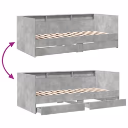 VidaXL 3280856 canapé lit sofa Gris - Vue supplémentaire 8