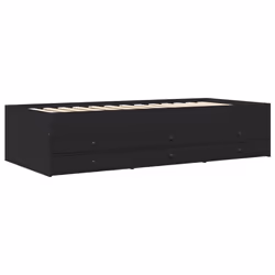 VidaXL 3280868 canapé lit sofa Noir