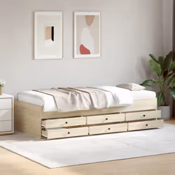 VidaXL 3280869 canapé lit sofa Chêne
