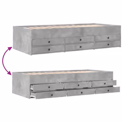 VidaXL 3280870 canapé lit sofa Gris - Vue supplémentaire 8