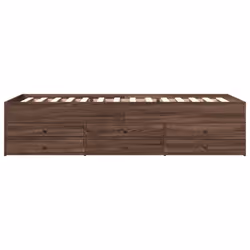 VidaXL 3280880 canapé lit sofa Marron, Chêne - Vue supplémentaire 4