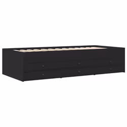 VidaXL 3280889 canapé lit sofa Noir