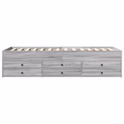 VidaXL 3280893 canapé lit sofa Gris, Chêne - Vue supplémentaire 4
