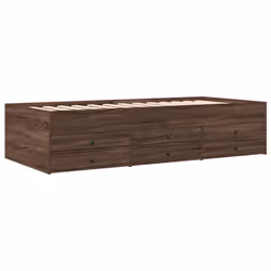 VidaXL 3280894 canapé lit sofa Marron, Chêne