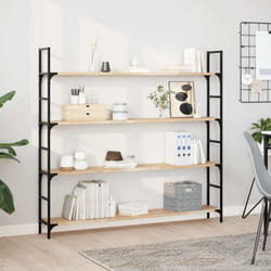 Étagères Flottantes 4 Pcs 160x20x2 Cm Acacia Massif Non Traité Vidaxl