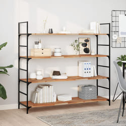 vidaXL Étagères flottantes 2 pcs 140x40x2 cm acacia massif à l'huile