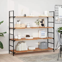 vidaXL Étagères flottantes 4 pcs 140x40x2 cm acacia massif à l'huile