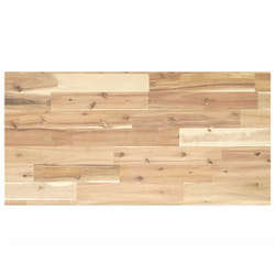 Dessus de meuble de salle de bain non traité bois d'acacia vidaXL
