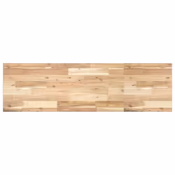 vidaXL Dessus de meuble de salle de bain non traité bois d'acacia