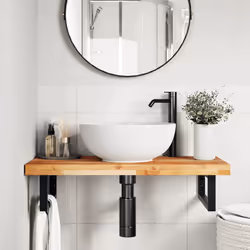 VidaXL 3279703 miroir de salle de bain et armoire de rangement pour évier - Vue supplémentaire 2