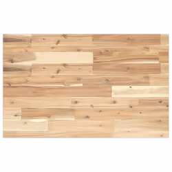 vidaXL Dessus de bureau non traité 80x50x2 cm bois d'acacia massif