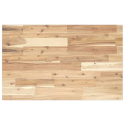 vidaXL Dessus de bureau non traité 80x50x2 cm bois d'acacia massif