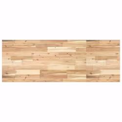 vidaXL Dessus de bureau non traité 140x50x2 cm bois d'acacia massif