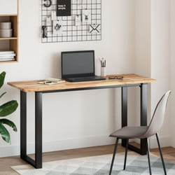 vidaXL Dessus de bureau non traité 160x50x2 cm bois d'acacia massif