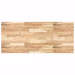 vidaXL Dessus de bureau non traité 120x60x2 cm bois d'acacia massif