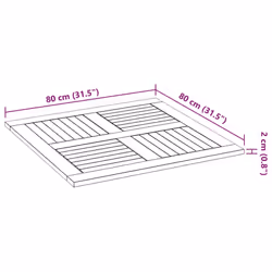 VidaXL 4004256 pièce de table - Vue supplémentaire 8