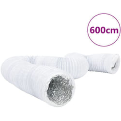 Vidaxl - Conduit de ventilation aluminium et pvc 6 m Ø12,5 cm