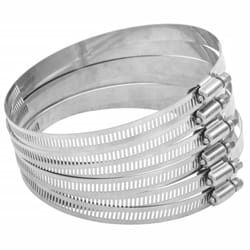 Vidaxl - Colliers de serrage 6 pcs 91-140 mm acier inoxydable 304