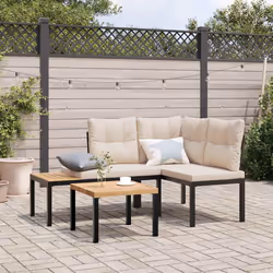 VidaXL 4008562 banc de jardin Acier