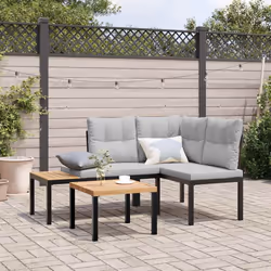 VidaXL 4008565 banc de jardin Acier