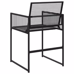 VidaXL 4008578 chaise d'extérieur Terrace Polyuréthane, Acier Noir - Vue supplémentaire 7