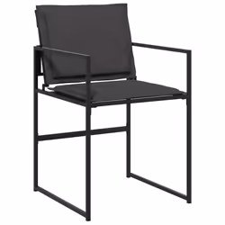 VidaXL 4008584 chaise d'extérieur Terrace Siège rembourré Acier, Textile Gris - Vue supplémentaire 5