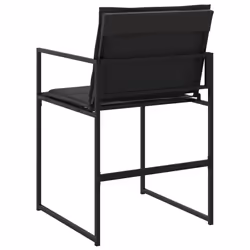 VidaXL 4008584 chaise d'extérieur Terrace Siège rembourré Acier, Textile Gris - Vue supplémentaire 7