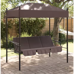 Ce banc balançoire de jardin est parfait pour se rencontrer entre amis ou profiter de l'été en famille. Fonction 2 en 1 : cet ...