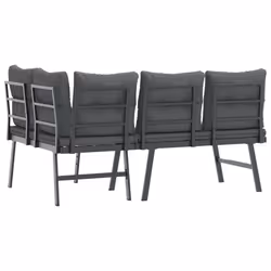 VidaXL 4008105 banc de jardin Acier - Vue supplémentaire 5