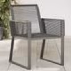 vidaXL Chaises de jardin lot de 2 Noir Résine tressée