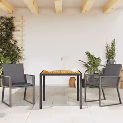 VidaXL 4008115 chaise d'extérieur Terrace Siège rembourré Polyuréthane, Acier Anthracite - Vue supplémentaire 3