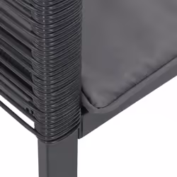 VidaXL 4008115 chaise d'extérieur Terrace Siège rembourré Polyuréthane, Acier Anthracite - Vue supplémentaire 8