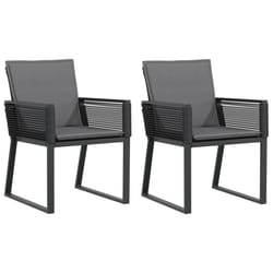 VidaXL 4008116 chaise d'extérieur Terrace Siège rembourré Polyuréthane, Acier Anthracite