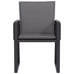 VidaXL 4008116 chaise d'extérieur Terrace Siège rembourré Polyuréthane, Acier Anthracite - Vue supplémentaire 5